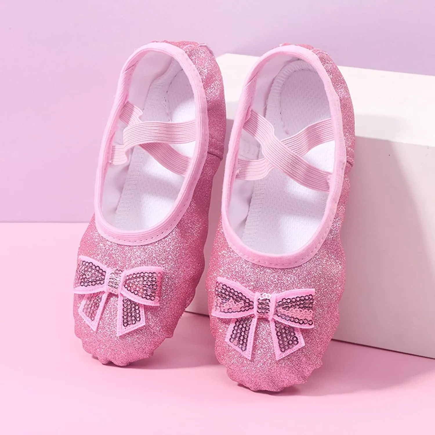 Toddler Sneaker Shoes Children Shoes Dance Shoes Warm Dance Ballet Performance Indoor Shoes Yoga Size 7 Toddler Shoes