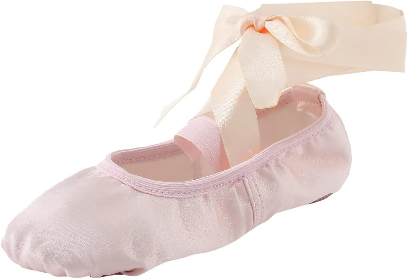 Toddler Winter Dance Shoes Children Warm Ballet Stage Performance Shoes Long Lace Yoga Training Indoor Shoes