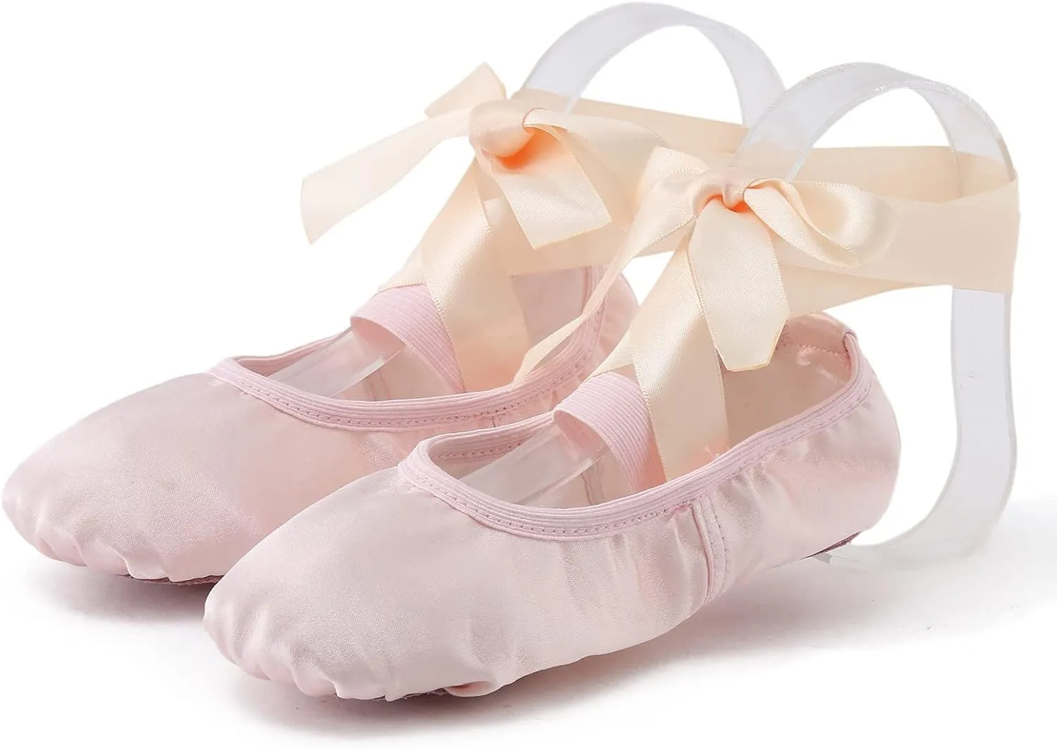 Toddler Winter Dance Shoes Children Warm Ballet Stage Performance Shoes Long Lace Yoga Training Indoor Shoes