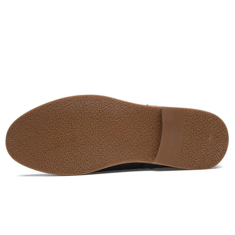 West Louis Chelsea Fashion Suede Leather Boots