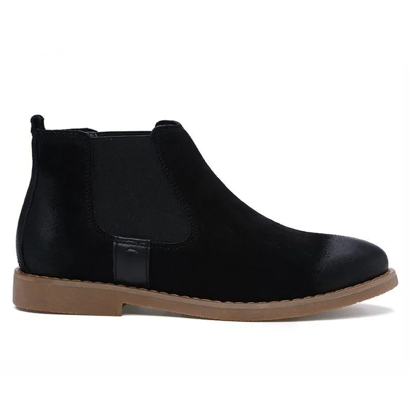 West Louis Chelsea Fashion Suede Leather Boots