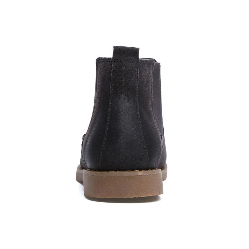 West Louis Chelsea Fashion Suede Leather Boots
