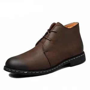 West Louis Chelsea Stylish Sewing Element Boots With Laces
