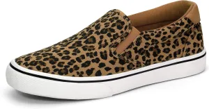 Women's Canvas Slip on Low Top Fashion Sneakers for Women Non Slip Loafer Shoes Classic Comfortable Flats Breathable Casual Shoes