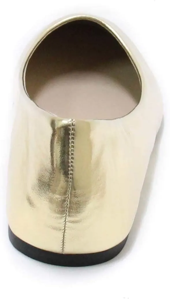 Womens Classic Round Toe Slip on Flat Ballet Dress Comfortable Low Heel Shoes Muse