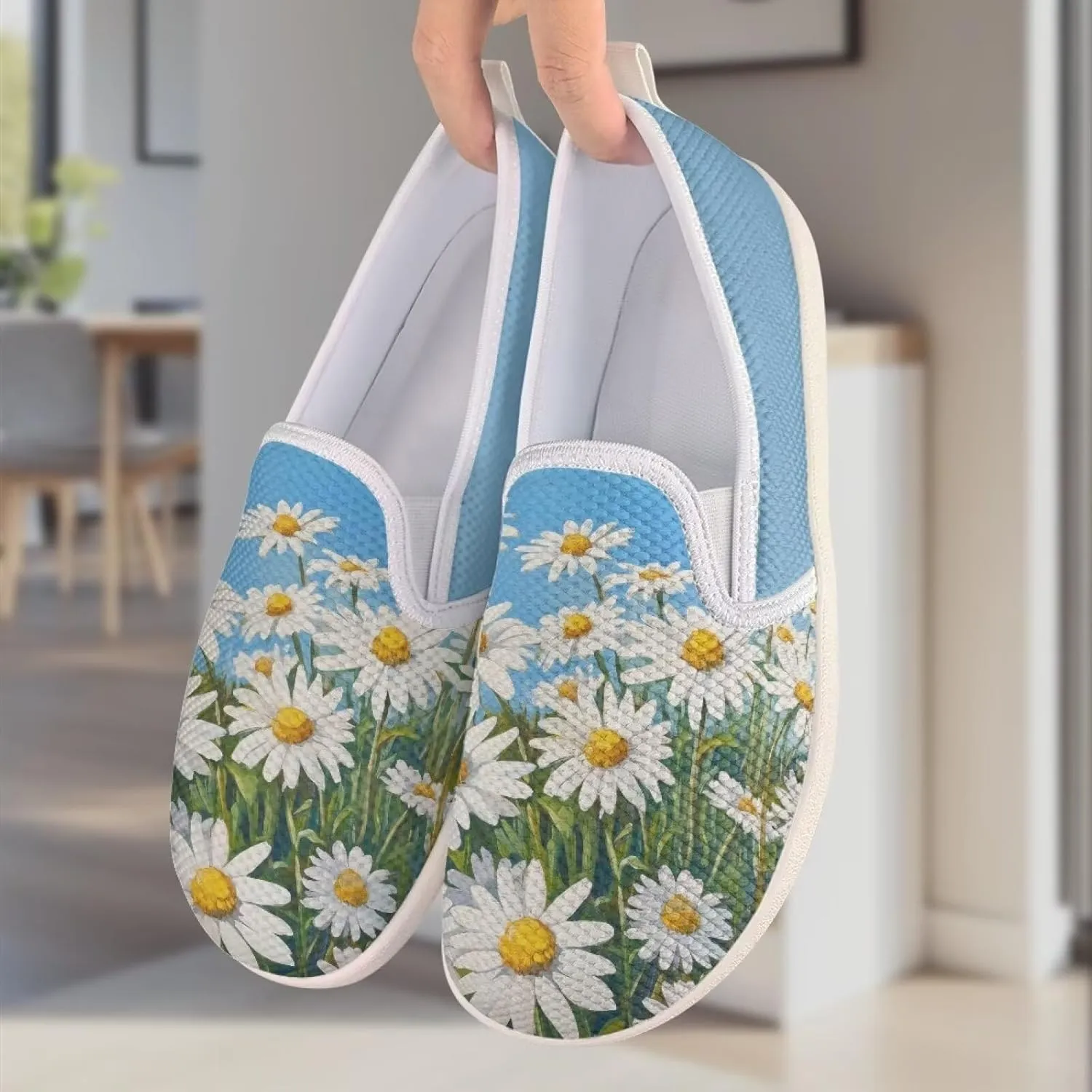 Women's Fashion Sneakers Casual Slip On Tennis Shoes Arch Support Walking Shoes for Women